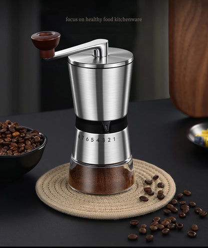 Manual Coffee Grinder Portable Grinder Home Outdoor Travel High Quality Hand Crank Coffee Grinder Adjustable Grind Grinding Tool