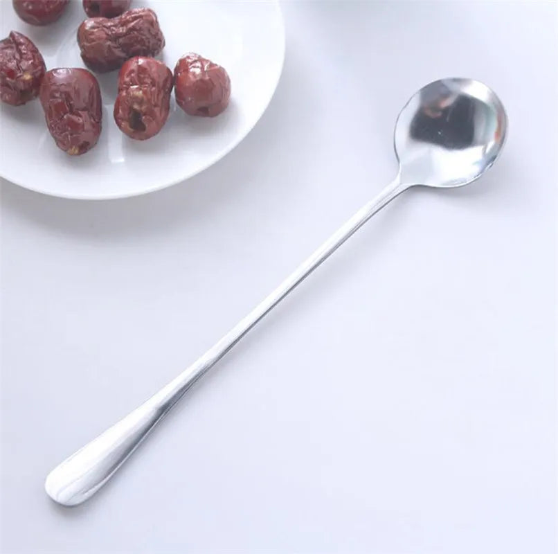 Novelty Spoon Fashion Stainless Steel Skull Shape Coffee Sugar Tableware Kitchen Teaspoon Spoon Dessert Gothic Funny Filter