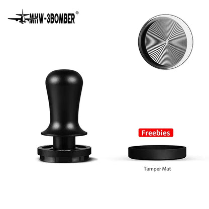 MHW-3BOMBER Coffee Tamper 51/53.35/58.5mm 30lb Constant Pressure Espresso Tamper 3-Spring Coffee Leveler Barista Accessories