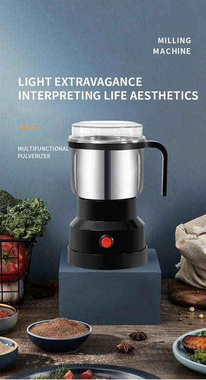 Houselin Electric Coffee Bean Grinder,300W Powerful Spice Grinder, Household Grinder for Herbs, Nuts, Grains