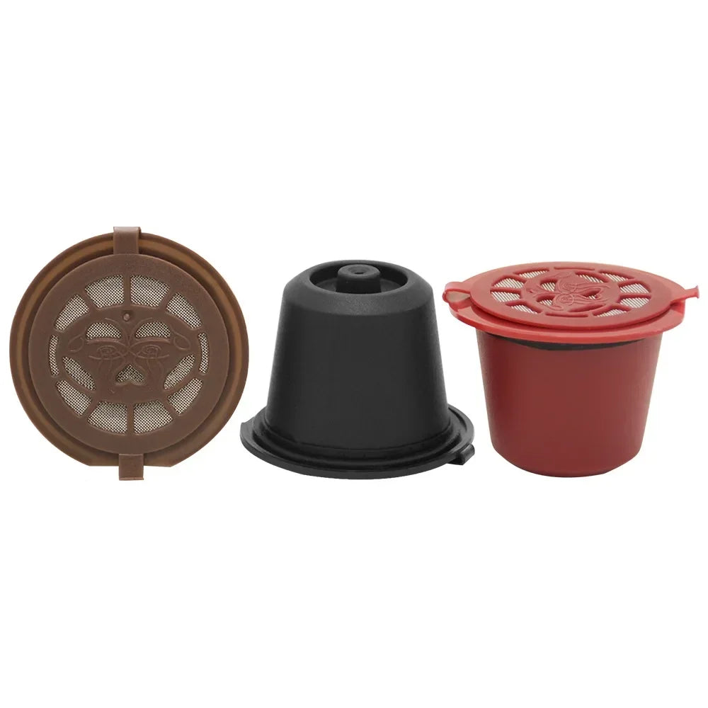 1pc Reusable Coffee Capsules for Nespresso Herbruikbare Hervulbare Machine Tassimo Capsulas De Cafe Recargables Dolce Gusto