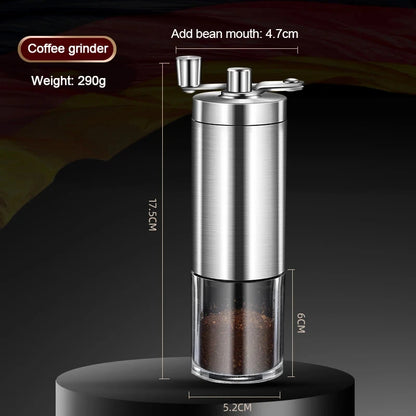 Manual Coffee Grinder Portable Grinder Home Outdoor Travel High Quality Hand Crank Coffee Grinder Adjustable Grind Grinding Tool