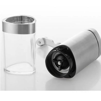 Stainless Steel Manual Coffee Bean Grinder Spice / Herb Grinding Mill Tool