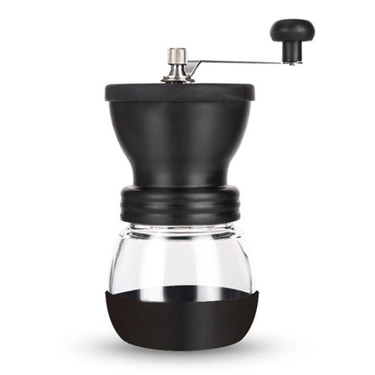 Manual Coffee Grinding Machine Stainless Steel & Glass For Pepper Nuts Spice Adjustable Home Portable Coffee Grinding Tools