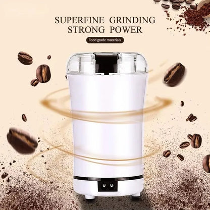 Small Electric Grinding Machine Grain Grinder Stainless Steel Household Grinder Kitchen Seasoning Grinding Tools Mixer Grinder