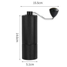 Manual Coffee Grinder 5-axis-Stainless Steel Burr Core Burr Detachable Grinding Disc Hand Coffee Mill For Espresso Coffee Maker