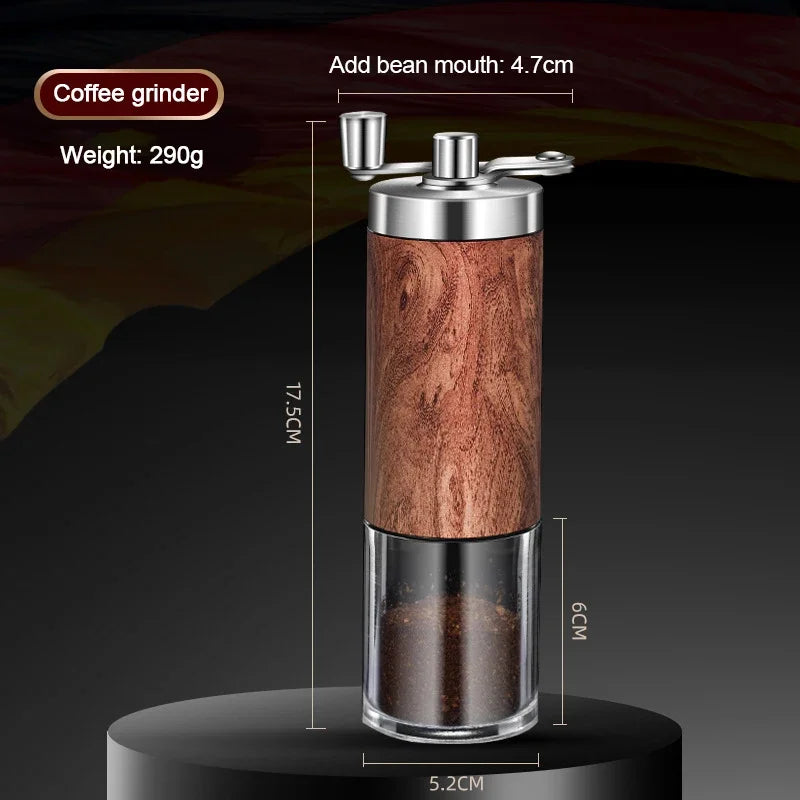 Manual Coffee Grinder Portable Grinder Home Outdoor Travel High Quality Hand Crank Coffee Grinder Adjustable Grind Grinding Tool