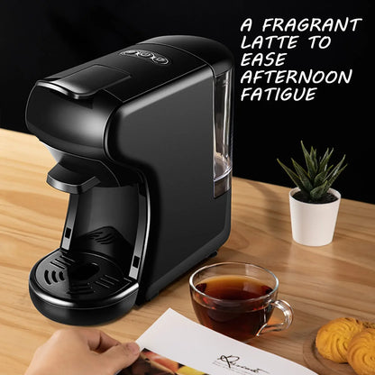 Machine à café Nespresso Dolce Gusto, 19 bars, 3 en 1, plusieurs Capsules, avec réservoir d'eau de 600ML