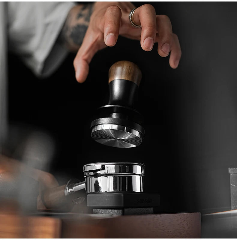 MHW-3BOMBER 30lbs Coffee Tamper Ripple Base Constant Pressure Espresso Tamper 3pcs Calibrated Spring Loaded Home Barista Tools