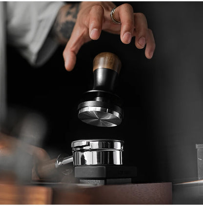 MHW-3BOMBER 30lbs Coffee Tamper Ripple Base Constant Pressure Espresso Tamper 3pcs Calibrated Spring Loaded Home Barista Tools