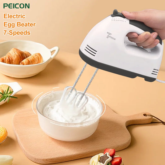 Electric Egg Beater Handheld Cream Blender Portable Household Kitchen Automatic Mixer for Coffee Milk Frother Foamer Machine