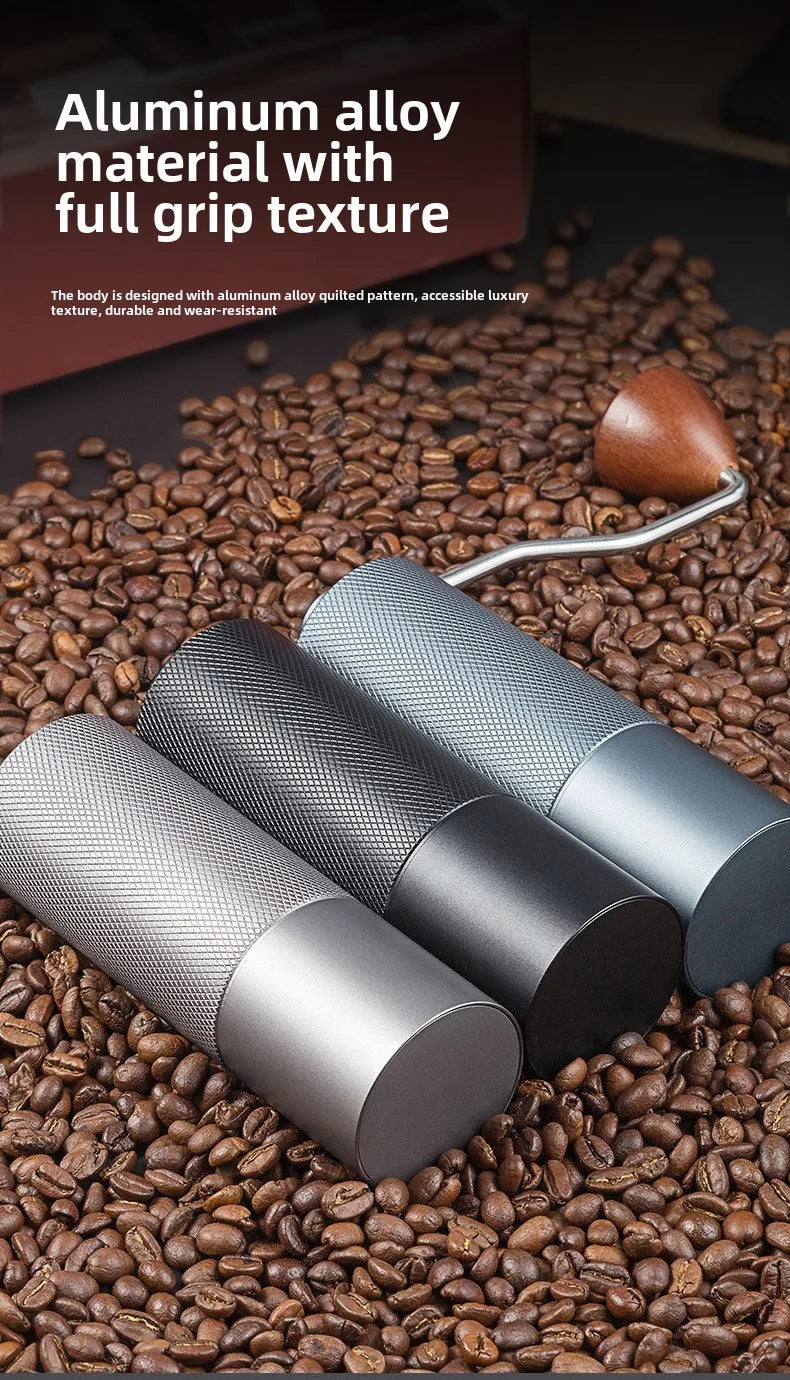 Manual coffee grinder machin manual espresso burr hibrew electric itop grinder espresso stainless steel  portable