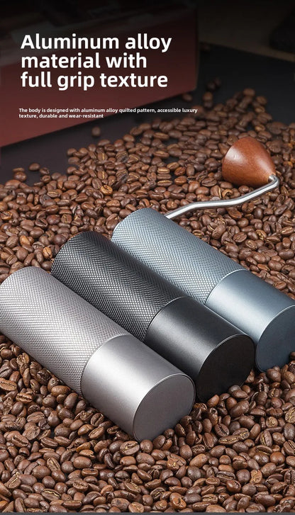 Manual coffee grinder machin manual espresso burr hibrew electric itop grinder espresso stainless steel  portable