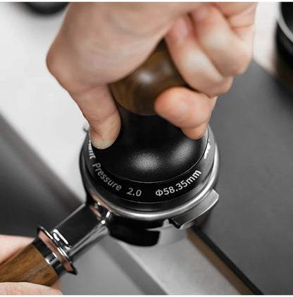 MHW-3BOMBER 30lbs Coffee Tamper Ripple Base Constant Pressure Espresso Tamper 3pcs Calibrated Spring Loaded Home Barista Tools