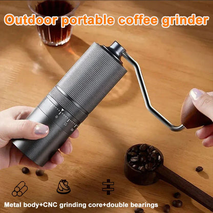 Manual Coffee Grinder High Quality CNC Stainless Steel 5/6/7 Core Grinding Core Home Adjustable Portable Coffee Grinding Tools