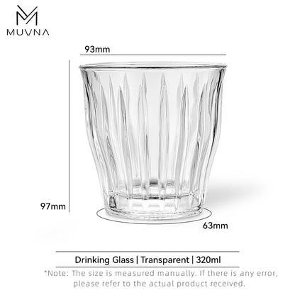 MUVNA Glass Coffee Cup 100ml 160ml 220ml 320ml Espresso Cups Coffee Accessories Anti-Scald Coffee Mugs Glass Transparent Gray