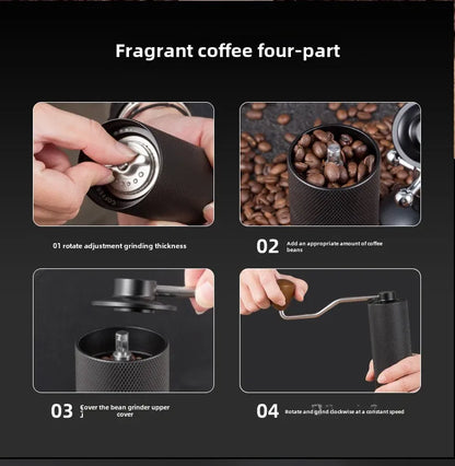 Manual coffee grinder machin manual espresso burr hibrew electric itop grinder espresso stainless steel  portable