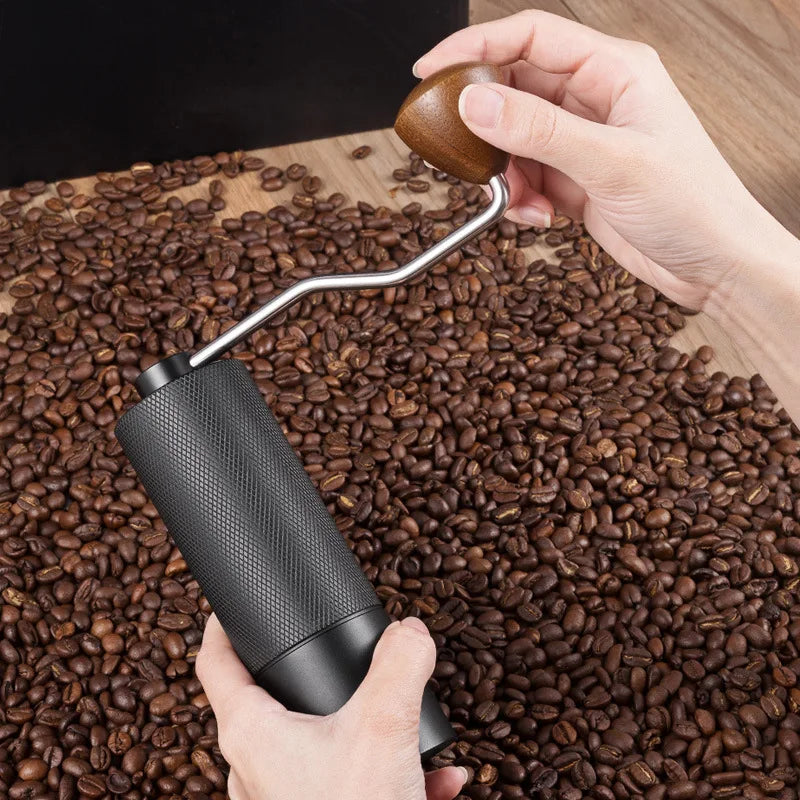 Manual coffee grinder machin manual espresso burr hibrew electric itop grinder espresso stainless steel  portable