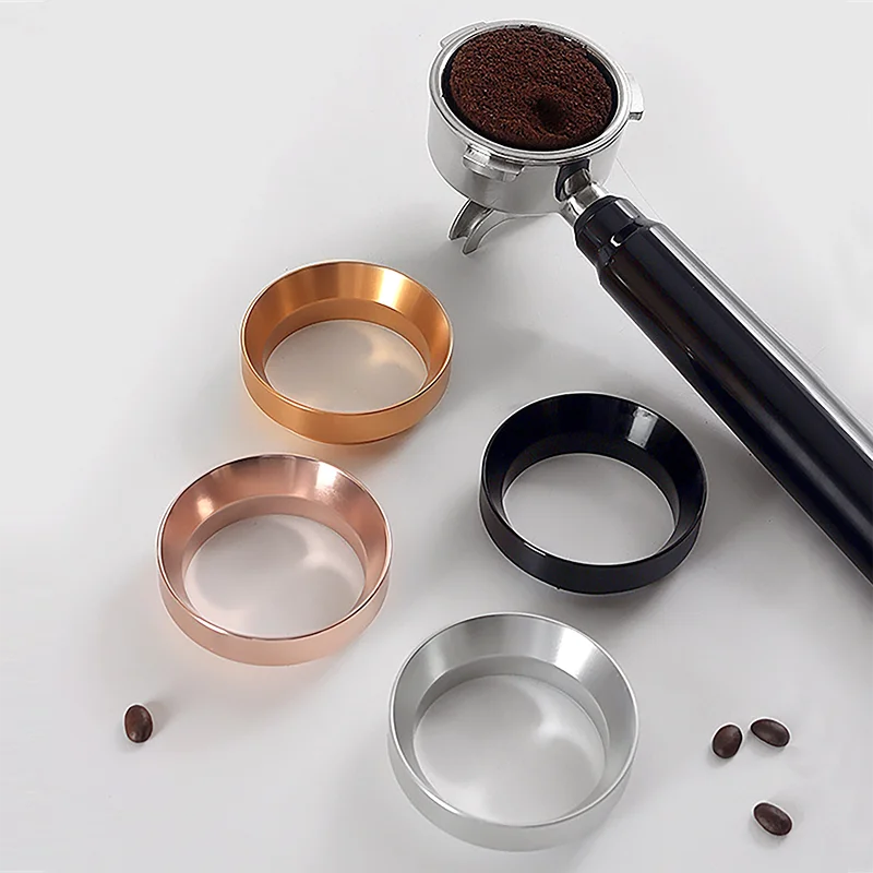 Coffee Catcher Ring Anti-fly Powder Ring Grinder Catcher Ring 51mm 53mm 58mm Coffee Handle Cloth Powder Dosing Ring Coffee Tools